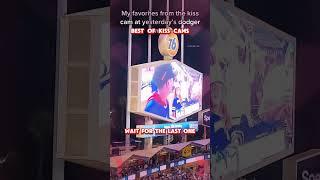Kiss cam #lookalikecam #lookalikes #jumbotron #celebrity #kisscam
