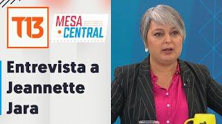Mesa Central - Entrevista a Jeannette Jara