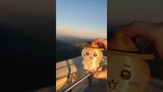 i almost lost it over the side no joke that wind was insane