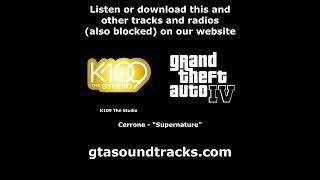 GTA IV (GTA 4) - K109 The Studio | Cerrone - "Supernature"