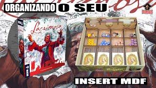 Organizador (Insert MDF) compatível com o jogo Lacrimosa