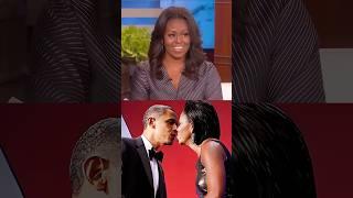 Michelle Obama revealed her first kiss in eighth grade.#michelle Obama#interview #celebrity