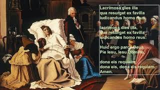 Lacrimosa Requiem Mozart INS KAR Veu Tenor