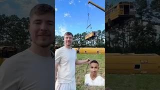 #mrbeast bus challenge