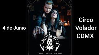 Lacrimosa - Lament World Tour - The Mexican Tour - Circo Volador CDMX 4 de Junio 2025