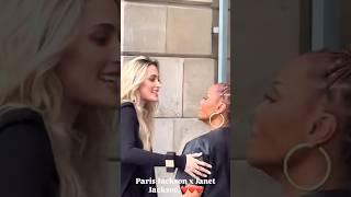 Paris Jackson Runs To Janet Jackson Live