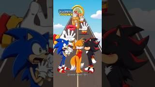 Sonic vs Shadow New Kiss or Slap Run Epic Battle w Tailsko #sonic #sonicthehedgehog