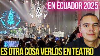 LACRIMOSA EN ECUADOR 2025  | los cracks del ROCK / METAL GÓTICO tocaron por quinta vez en Quito
