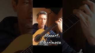 Mozart. Lacrimosa. #guitar #baroque #classicalguitar #cover #music