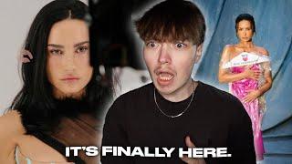 REACTING TO DEMI LOVATO NEW SINGLE "KISS"
