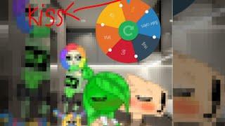 #Dandysworld #Wheel #shelly and Ivy kiss