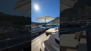 Millionaire shares yacht beautiful view