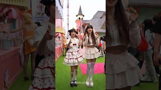 真真和媛寶的手勢舞《Kiss Kiss Shy Shy》(250502)#天津歡樂谷 #歡樂谷真真 #kisskissshyshy #手勢舞 #演出現場