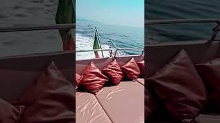Millionaire shares yacht back deck view