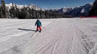 Skiing at Nakiska Feb 7 2025