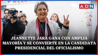 Jeannette Jara gana con amplia mayoría y se convierte en la candidata presidencial del oficialismo