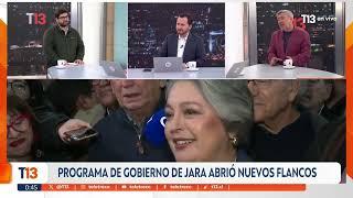 Programa de Gobierno de Jeannette Jara abrió nuevas discusiones - Mesa de análisis en T13 Noche
