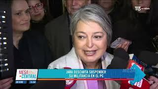 Jeannette Jara descarta suspensión de su militancia en el Partido Comunista