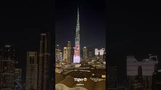 Indian millionaire wait for tiger show on Burj