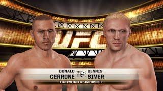UFC Undisputed 3 Gameplay Donald Cerrone vs Dennis Siver
