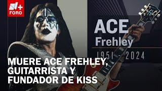 Muere Ace Frehley, guitarrista original de Kiss, a los 74 años - Las Noticias