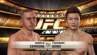 UFC Undisputed 3 Gameplay Donald Cerrone vs Takanori Gomi