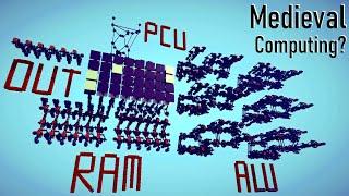 Making A Fully Mechanical Computer in Besiege