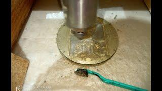 CNC router copper pendant operation