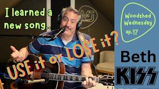 Beth Acoustic Cover - Kiss - Woodshed Wednesday ep. 17