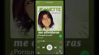 ¿Porque te vas?-Jeanette✨ #porquetevas #lyrics #music #spotify #edit #shorts #lyricsvideo  #letra