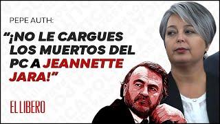 Pepe Auth: “¡No le cargues los muertos del PC a Jeannette Jara!”