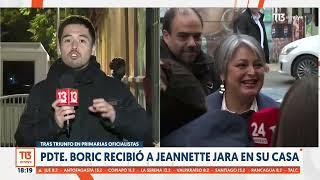 Presidente Boric muestra nuevas fotos de Violeta tras visita de Jeannette Jara: le llevó un regalo