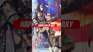 To my fellow Americans & @KISS fans, Happy 4th! #america #kiss #shorts #starspangledbanner #usa