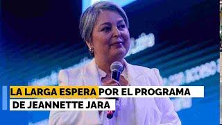 La larga espera por el programa de Jeannette Jara