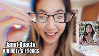 [Janet Reacts] genuinely evil creature by OfflineTV & Friends