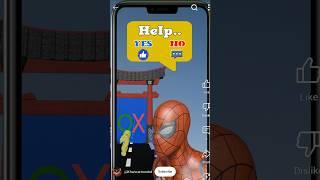Gta v new kiss run challenge spider-man vs hulk And funny video..? #gta #shorts