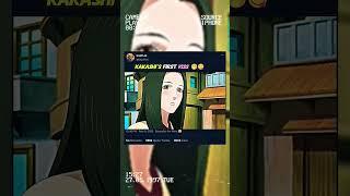 Kakashi's first kiss #shorts #