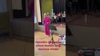 Save the last dance - orkest Las Paljas-mevrouw vlinder #zwolle #deventer #music #optreden #senioren