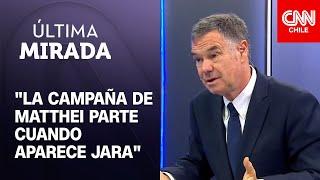 Manuel José Ossandón: "Jeannette Jara es la continuadora de un gobierno absolutamente fracasado"