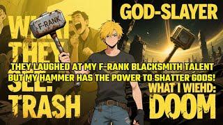 They Laughed at My F-Rank Blacksmith Talent, But My Hammer Has The Power to Shatter GODS!