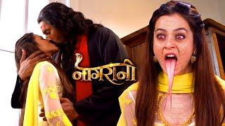 पाखंडी बाबा ने जबरदस्ती इच्छा को किया Kiss, तो इच्छा ने गुस्से में दिखाया अपना असली Naagin रूप
