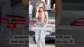 Jacqueline Fernandez Flying KISS Just Stole the Spotlight, Catch it if you can #jacquelinefernandez