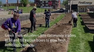 FirstEnergy Green Team Volunteers Ready Jeanette Community Garden