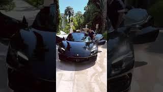 Millionaire child love his car collection