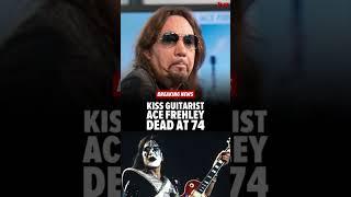 Kiss Ace Frehley Spaceman Dead at 74 #legend #kiss #acefrehley