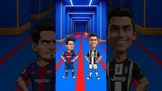 Ronaldo ? Messi ? Kiss or whistle