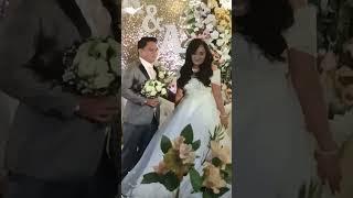 10seconds kiss from the newly Wed/Trip ni Eve #youtubeshorts #wedding #trendingshorts #shortvideo