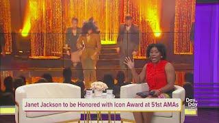 Janet Jackson Being Honored at the 51st AMAs | Day to Day with Mariah
