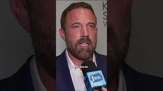 Ben Affleck is getting loud for Jennifer Lopez's performance in "Kiss of the Spider Woman."