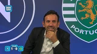 NAPOLI - SPORTING 2:1 | LIVE REACTION | KISS KISS NAPOLI